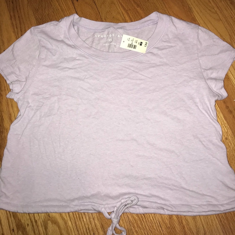 Purple Aeropostale Crop Top